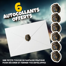 Lot de 6 invitations anniversaire en Français + 6 enveloppes | Thème Laser Game - Laser Quest
